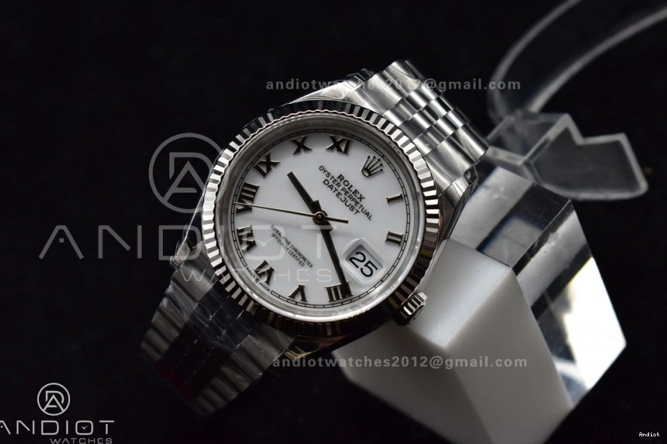 Bracelet SS VSF 126234 on Best Markers DateJust Edition White Jubilee 904L 1:1 Roman VS3235 36 Dial 0409